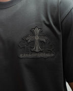 Embroidered Crosses Grey T-Shirt™
