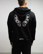 Horseshoe Logo Black Full Zip Hoodie™