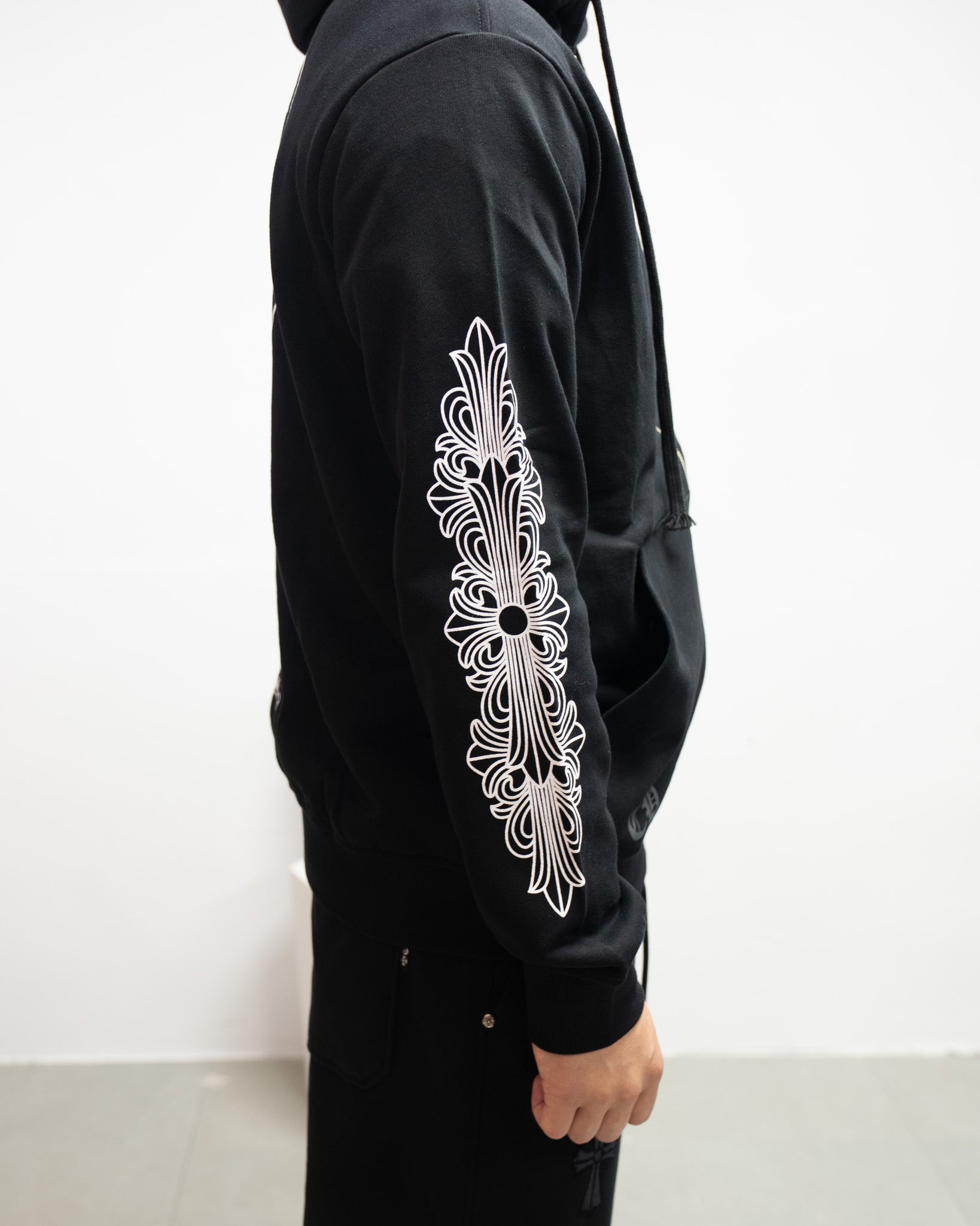 Horseshoe Logo Black Full Zip Hoodie™