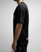 Horse Shoe Logo Los Angeles Black T-Shirt™