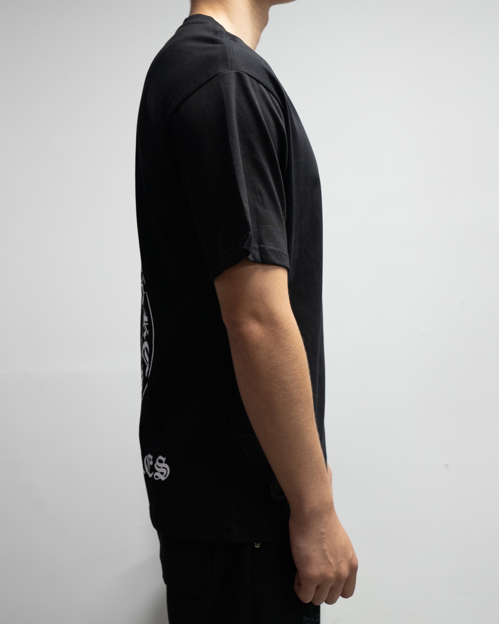 Horse Shoe Logo Los Angeles Black T-Shirt™