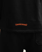 Hollywood Orange Triple Cross Black Long Sleeve™