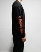 Hollywood Orange Triple Cross Black Long Sleeve™