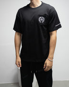 Horseshoe Logo Pocket Black/White T-Shirt™