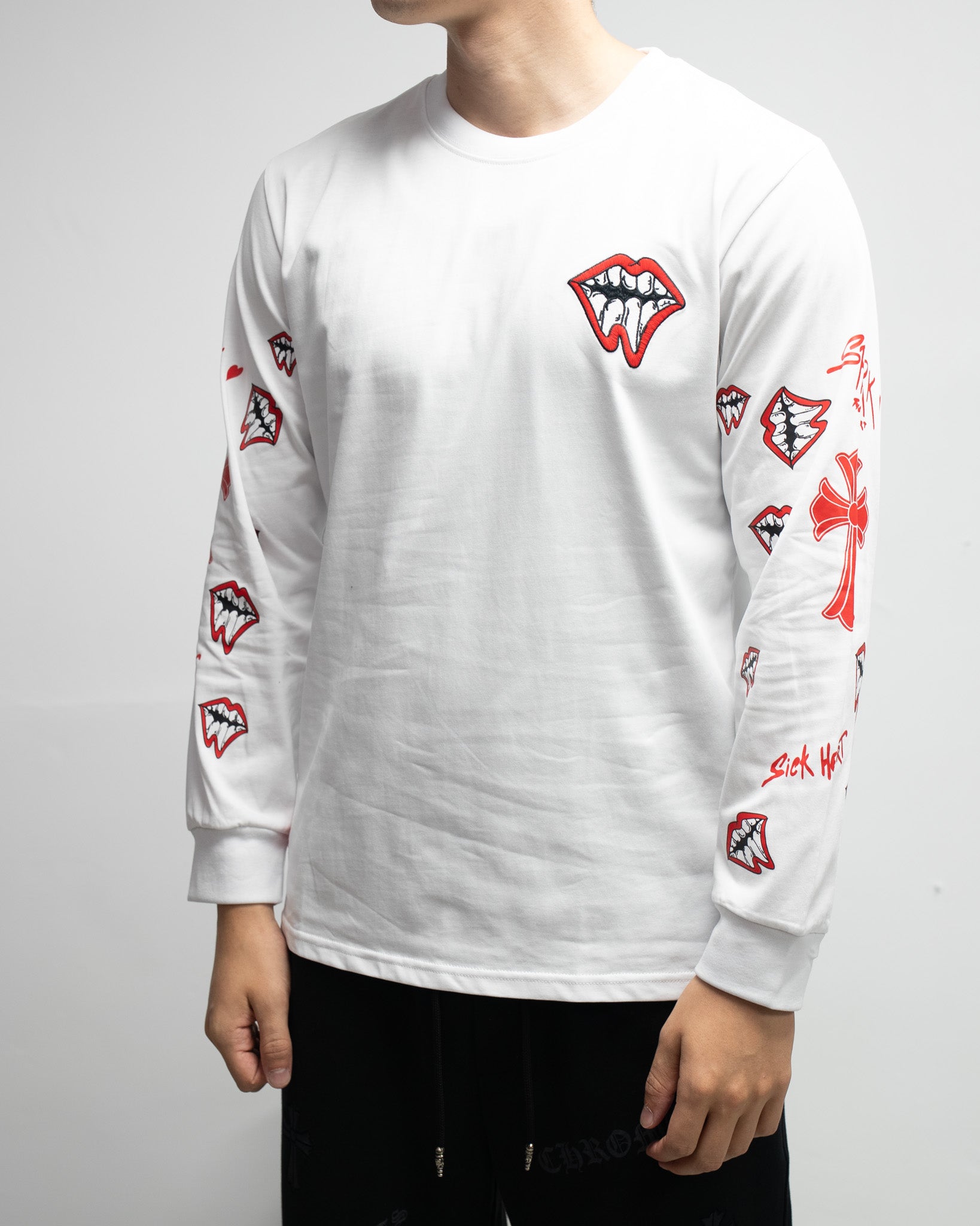 M-Boy Chomper White Long Sleeve™