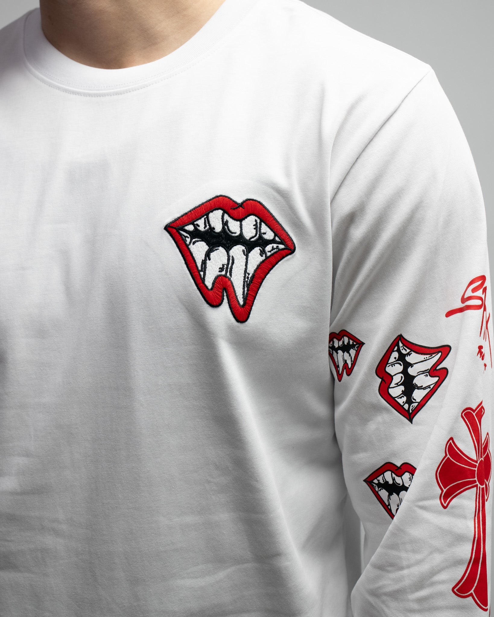 M-Boy Chomper White Long Sleeve™