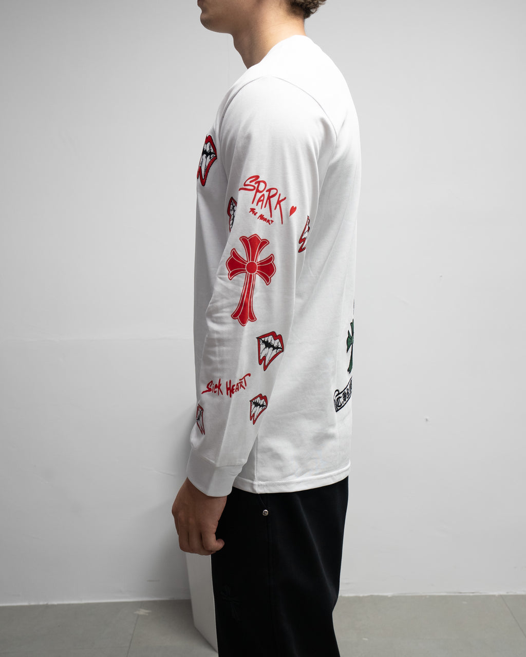 M-Boy Chomper White Long Sleeve™