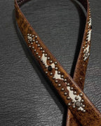 Ornamental Brown Leather Belt™