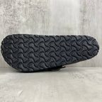 Metallic Cross Black Clog Slides™
