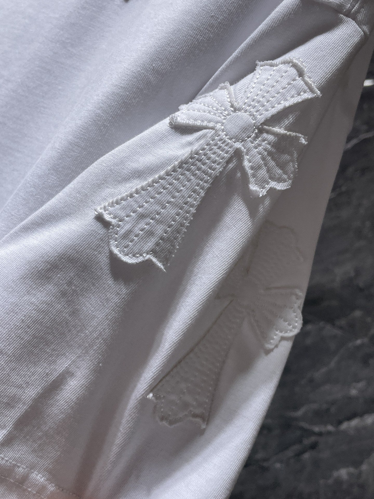 Metallic Symbols Safety Pin White T-Shirt™