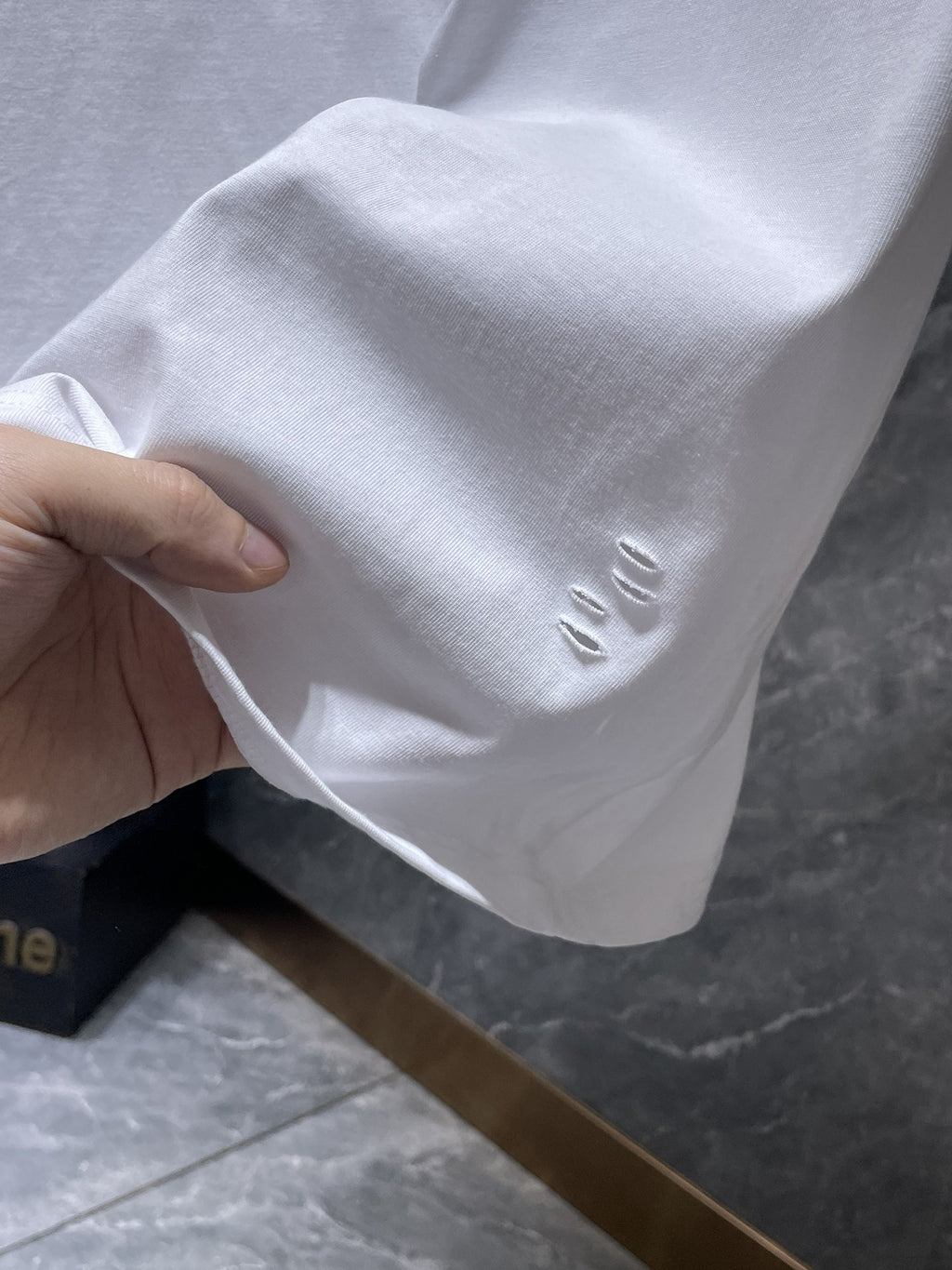 Metallic Symbols Safety Pin White T-Shirt™