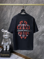 Checkered Dagger Crest Black T-Shirt™