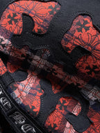 Checkered Dagger Crest Black T-Shirt™