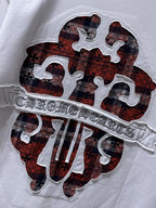 Checkered Dagger Crest White T-Shirt™