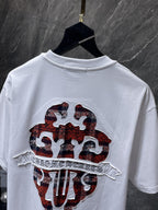 Checkered Dagger Crest White T-Shirt™
