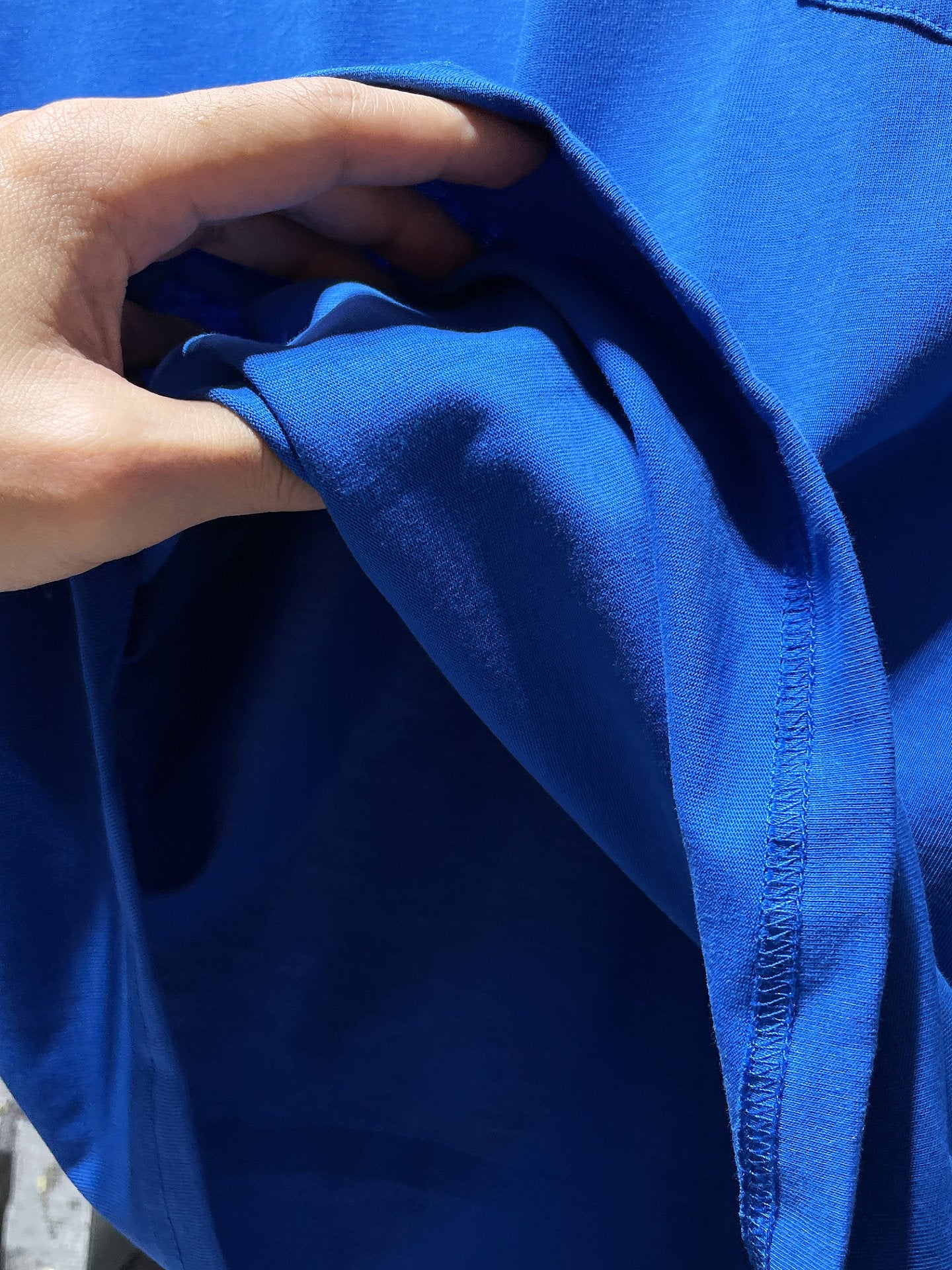 Pink Banner Logo Blue T-Shirt™