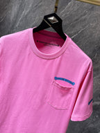 Blue Banner Logo Pink T-Shirt™