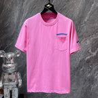 Blue Banner Logo Pink T-Shirt™
