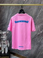 Blue Banner Logo Pink T-Shirt™