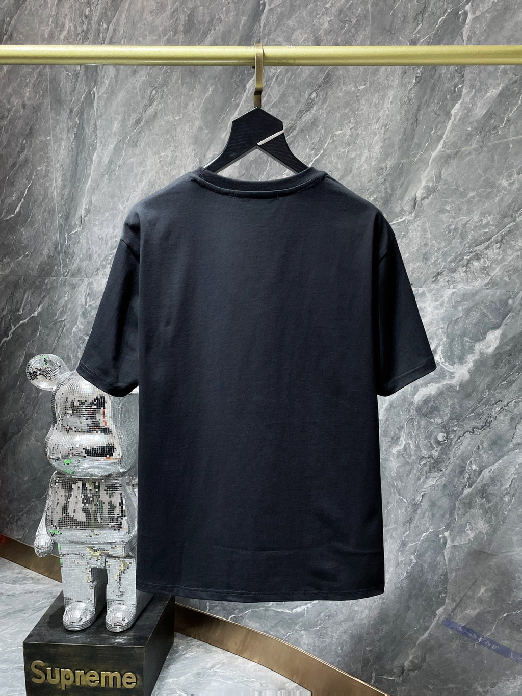 Denim Cross Black T-Shirt™