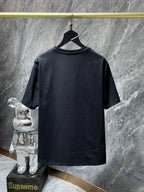 Denim Cross Black T-Shirt™