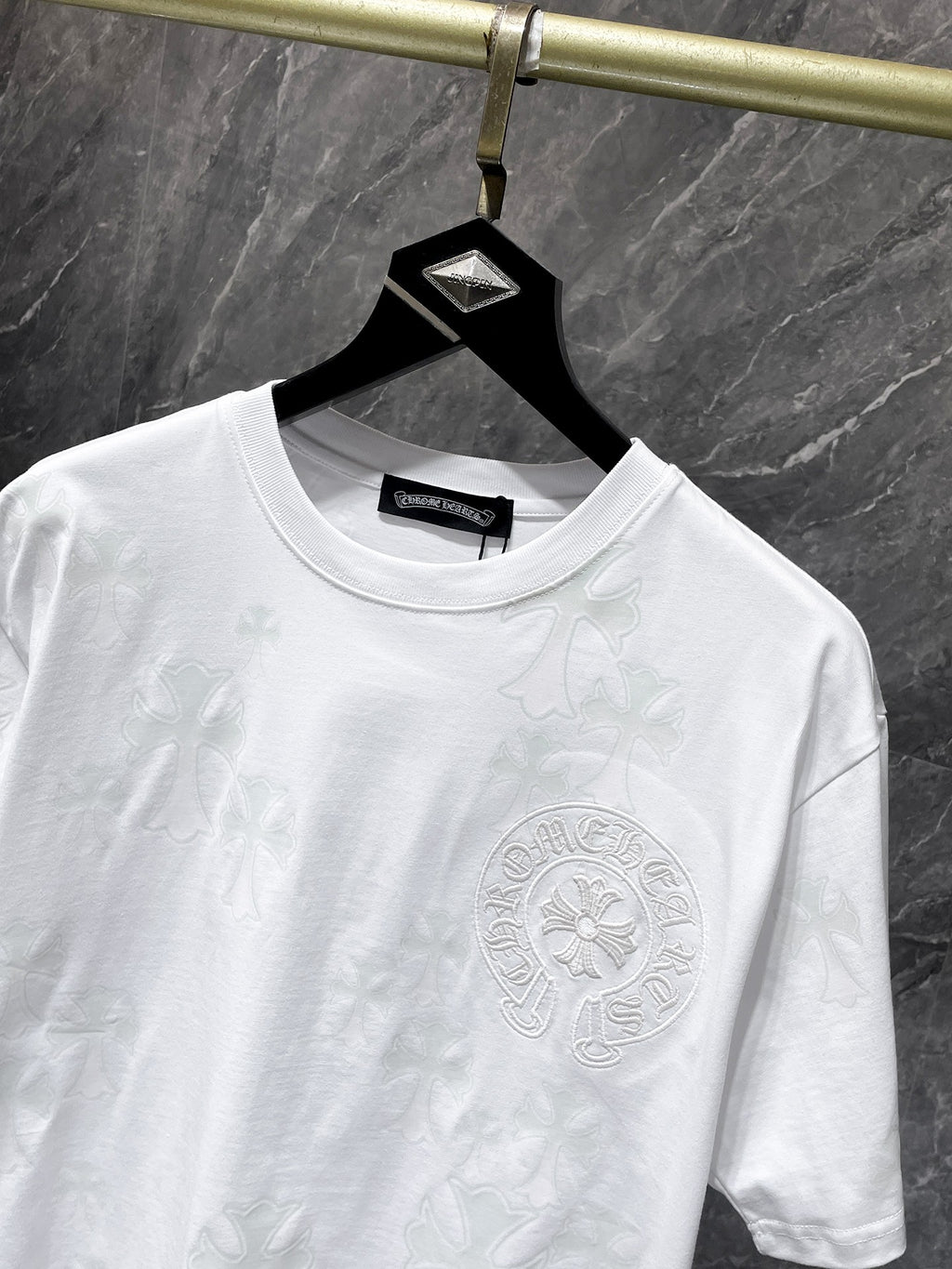 Faded Crosses White T-Shirt™