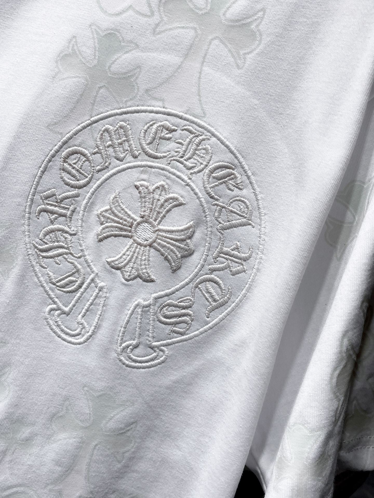 Faded Crosses White T-Shirt™