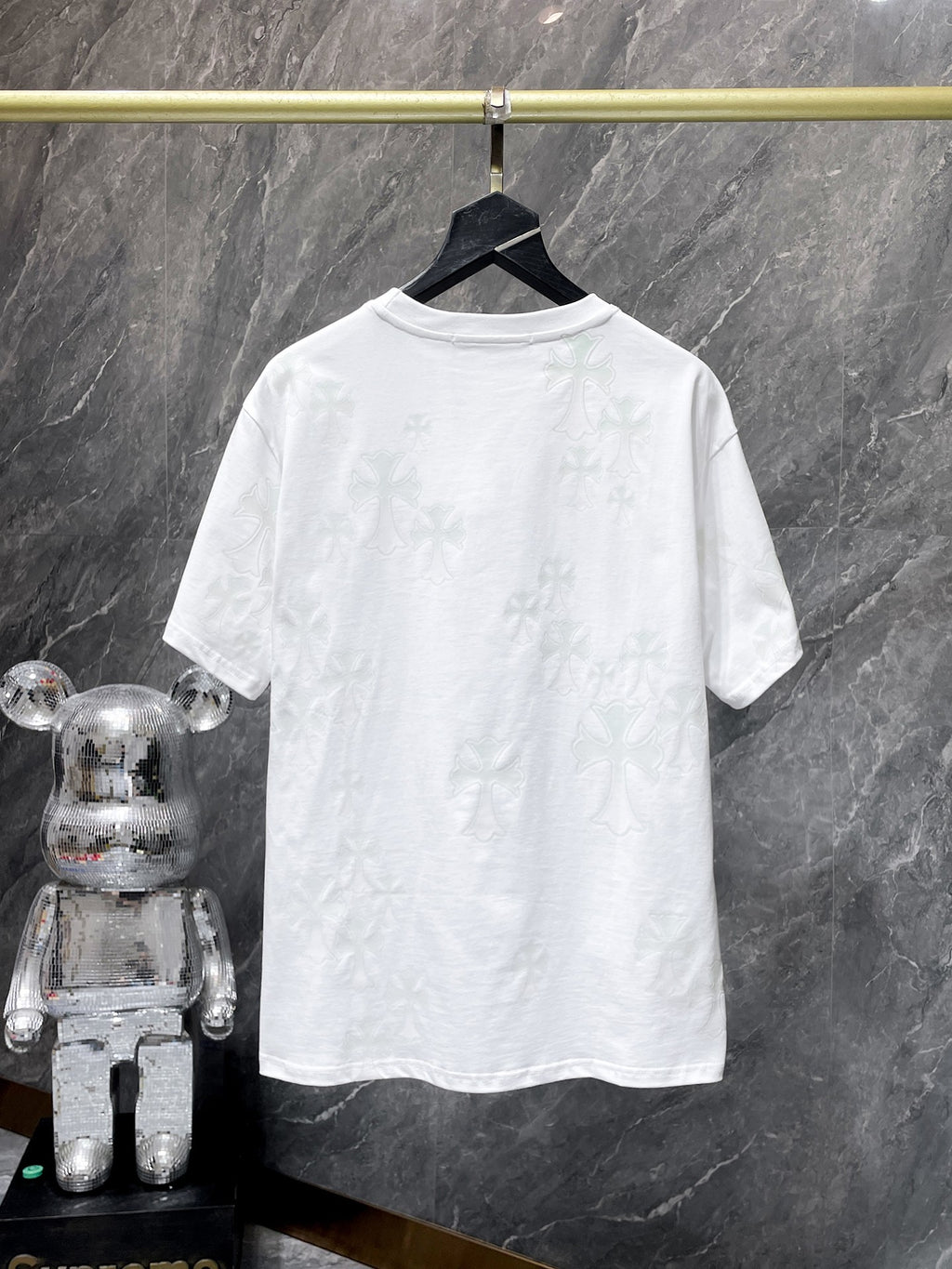 Faded Crosses White T-Shirt™