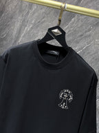 Rhinestone Cross Black T-Shirt™