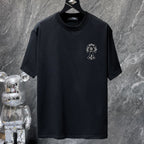 Rhinestone Cross Black T-Shirt™