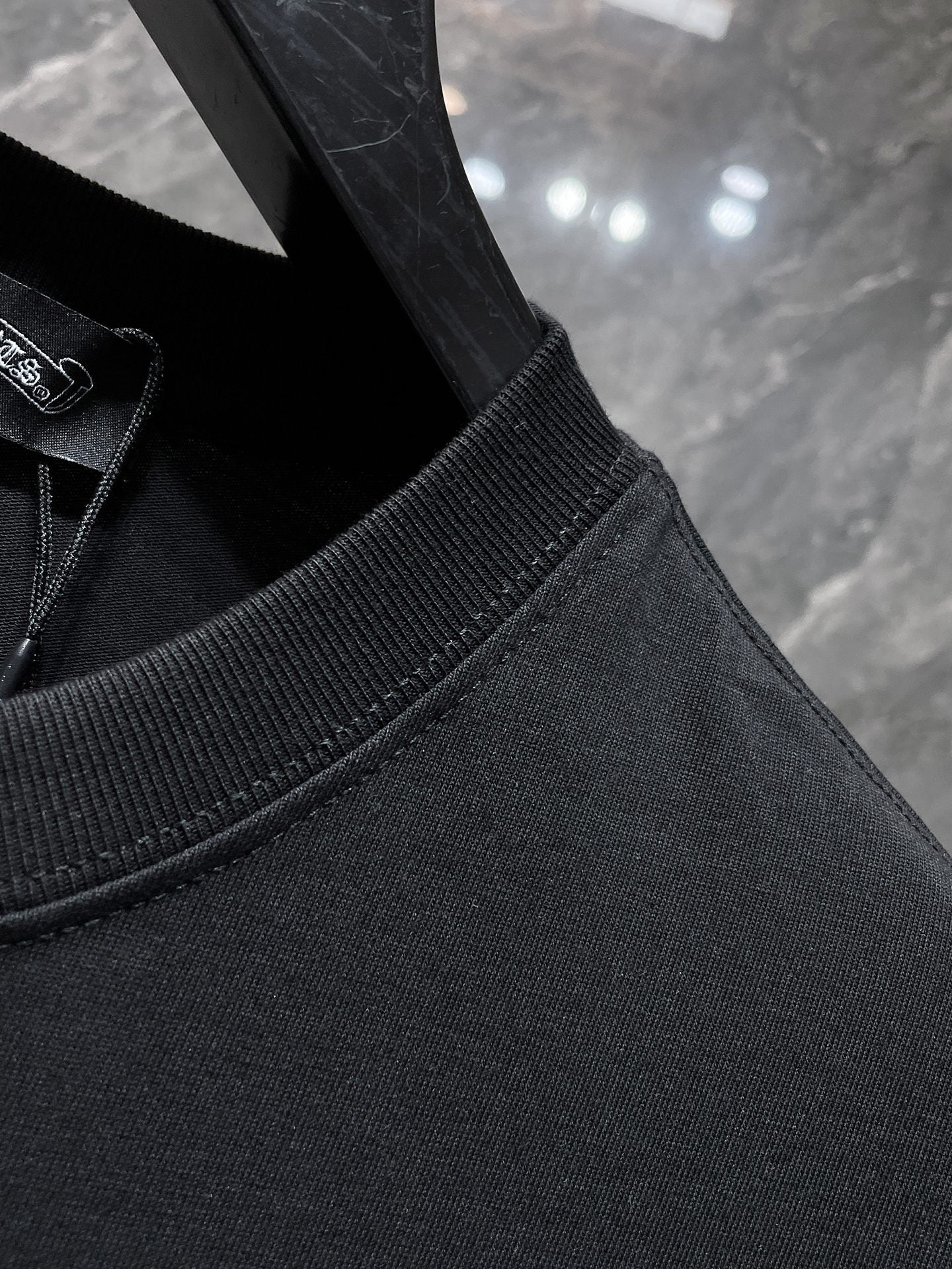 Rhinestone Cross Black T-Shirt™