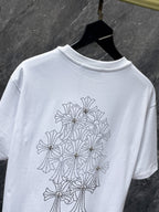 Rhinestone Cross White T-Shirt™