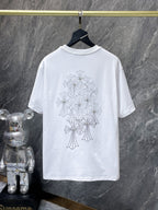 Rhinestone Cross White T-Shirt™