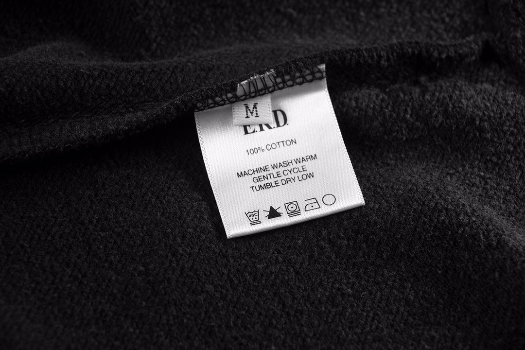 ER* Black Typograhpy Hoodie™