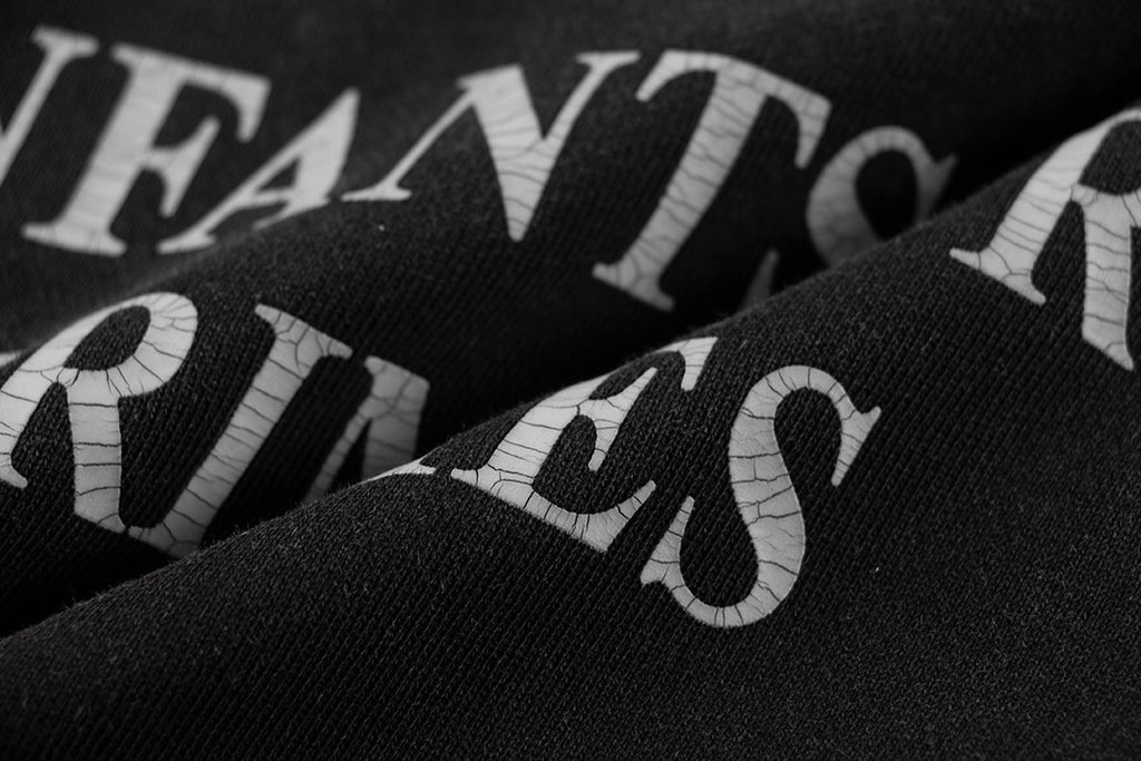 ER* Black Typograhpy Hoodie™