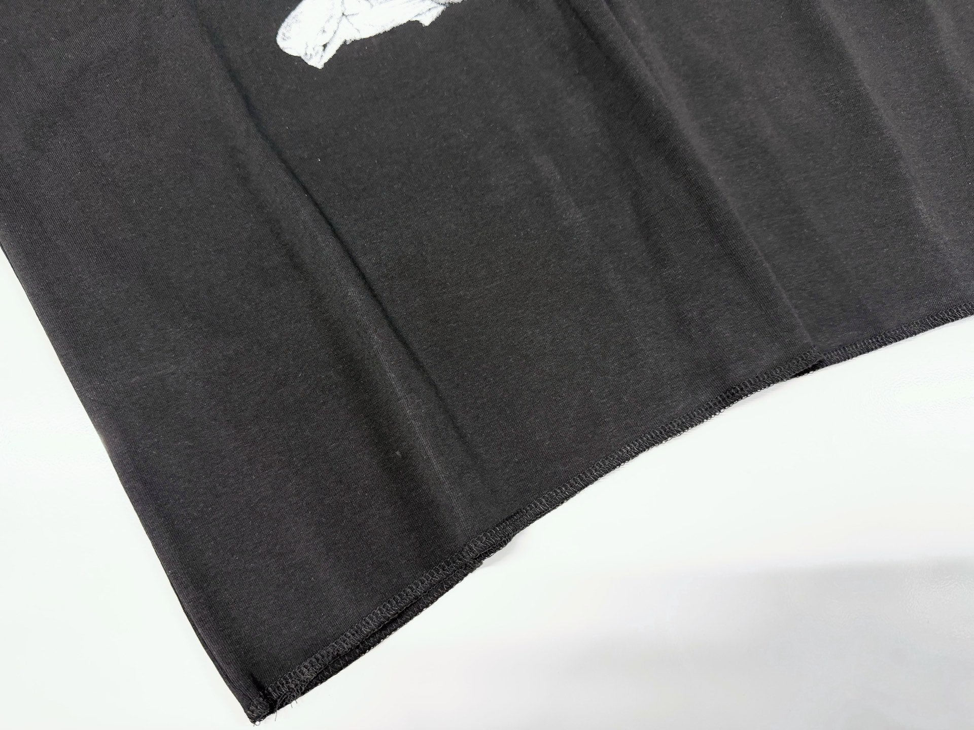 ER* Woman in Sheet Raglan Black T-Shirt™