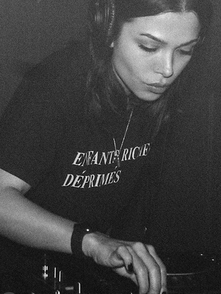 ER* Distressed Black T-Shirt™