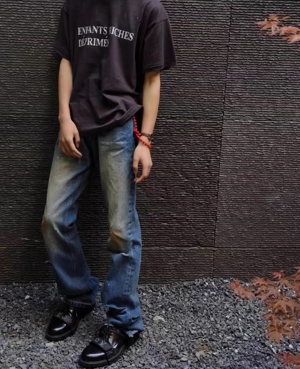 ER* Distressed Black T-Shirt™