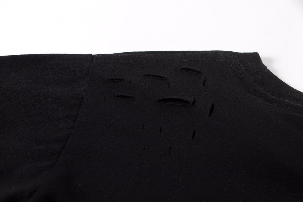 ER* Distressed Black T-Shirt™