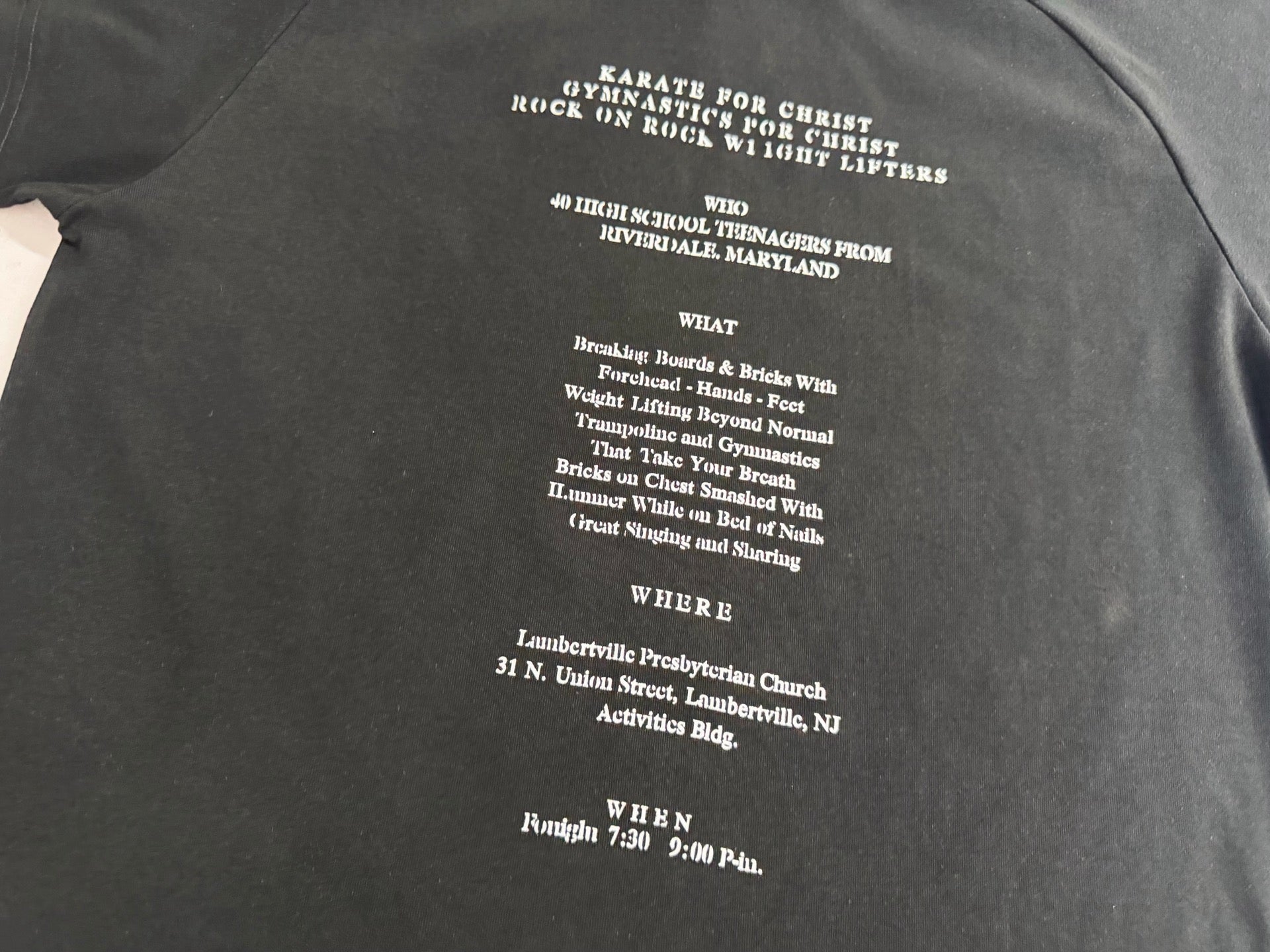 ER* Paragraph Black T-Shirt™