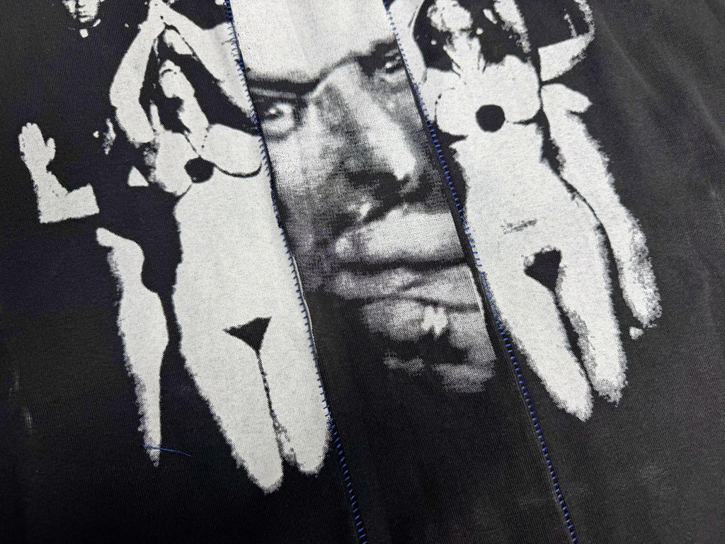 ER* Anton/Hopper Assemblage Raglan Faded Black T-Shirt™
