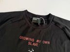ER* My Own Slave Raglan Black T-Shirt™