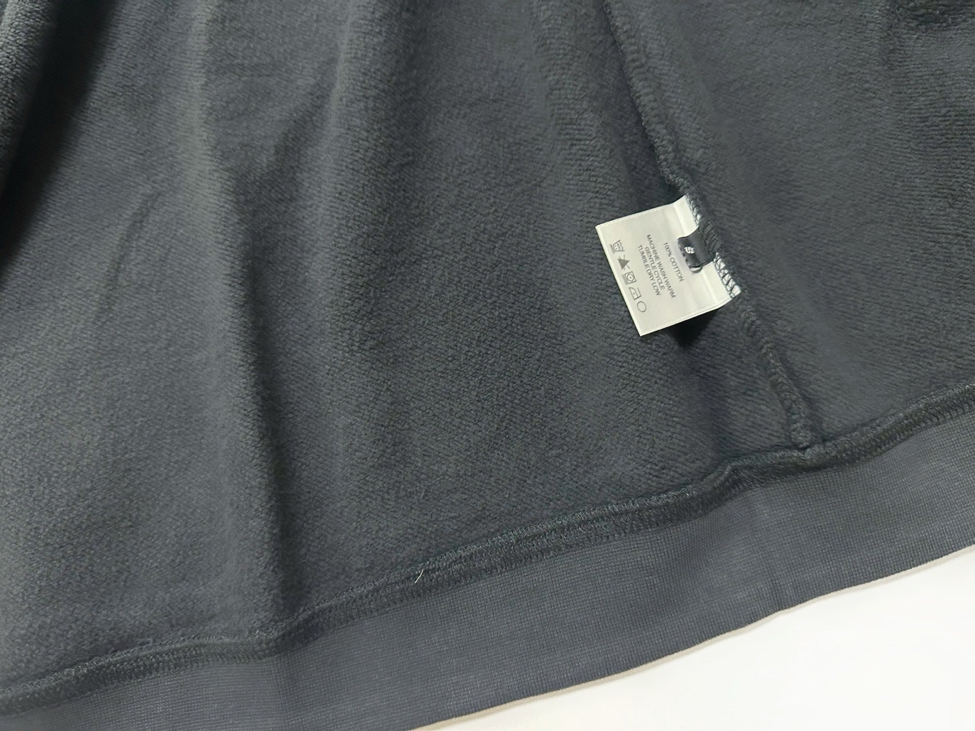 ER* Holy Bible Assemblage Black Baggy Zip Hoodie™