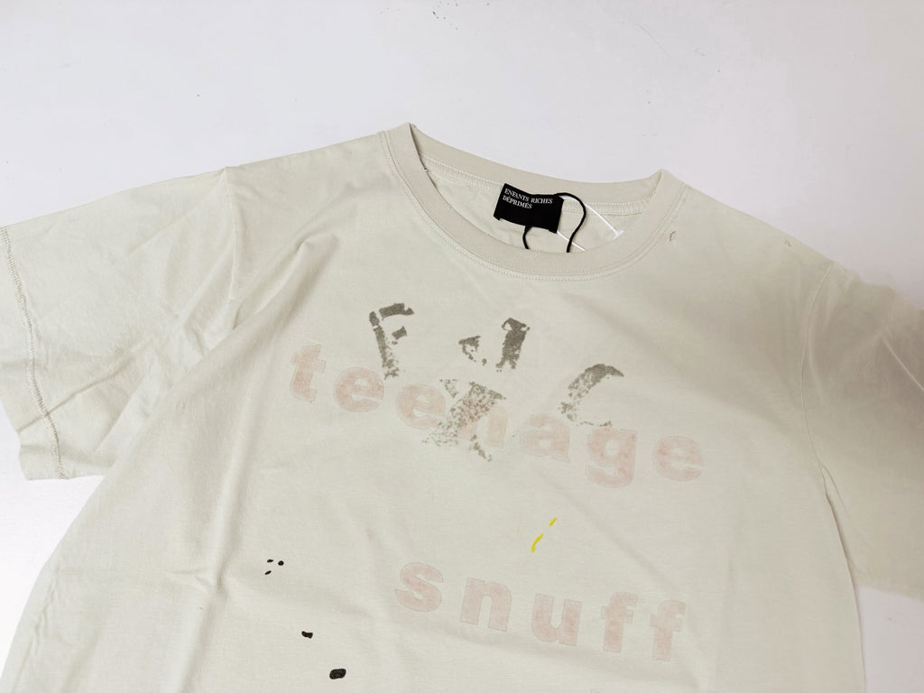 ER* Teenage Snuff Army White T-Shirt™