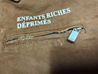 ER* Distressed Cotton-Canvas Brown Trucker Jacket™