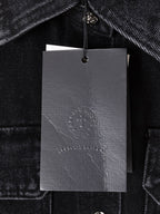 Multi Color Crosses Black Denim Jacket™