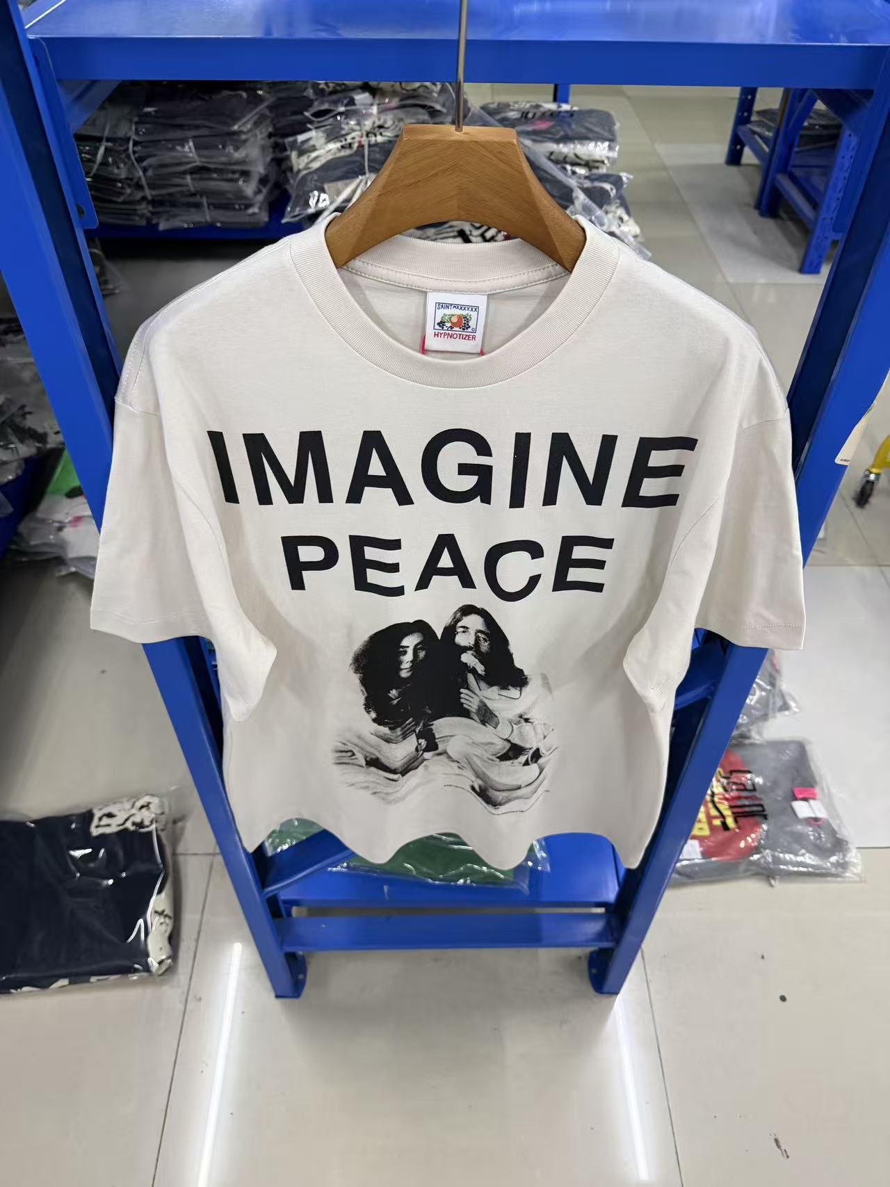 SNT Mxxxxxx Imagine Peace White T-Shirt™