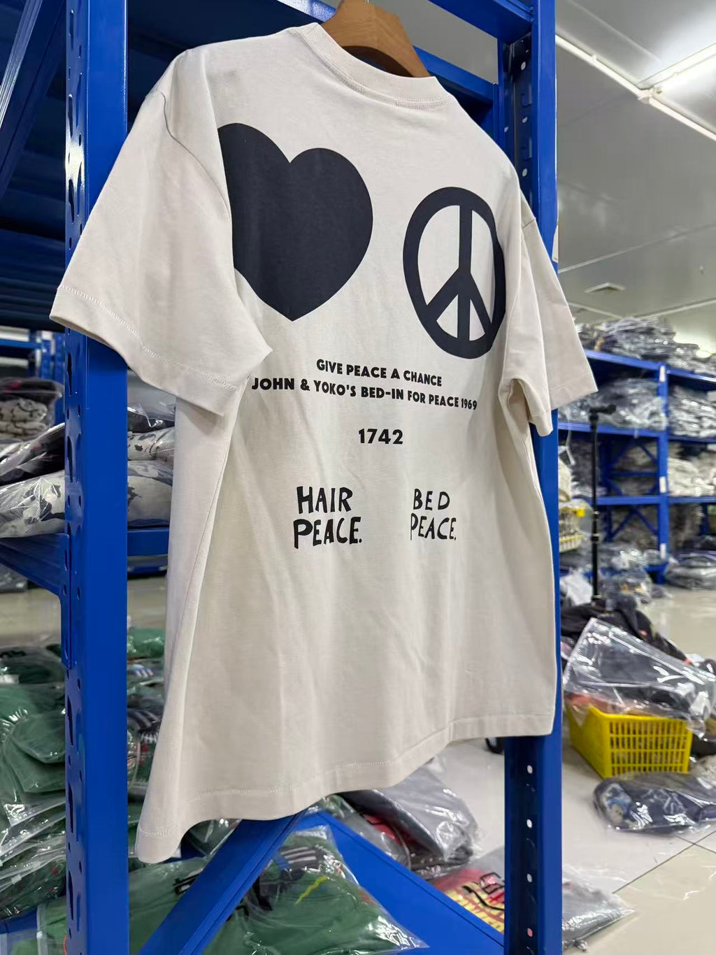 SNT Mxxxxxx Imagine Peace White T-Shirt™