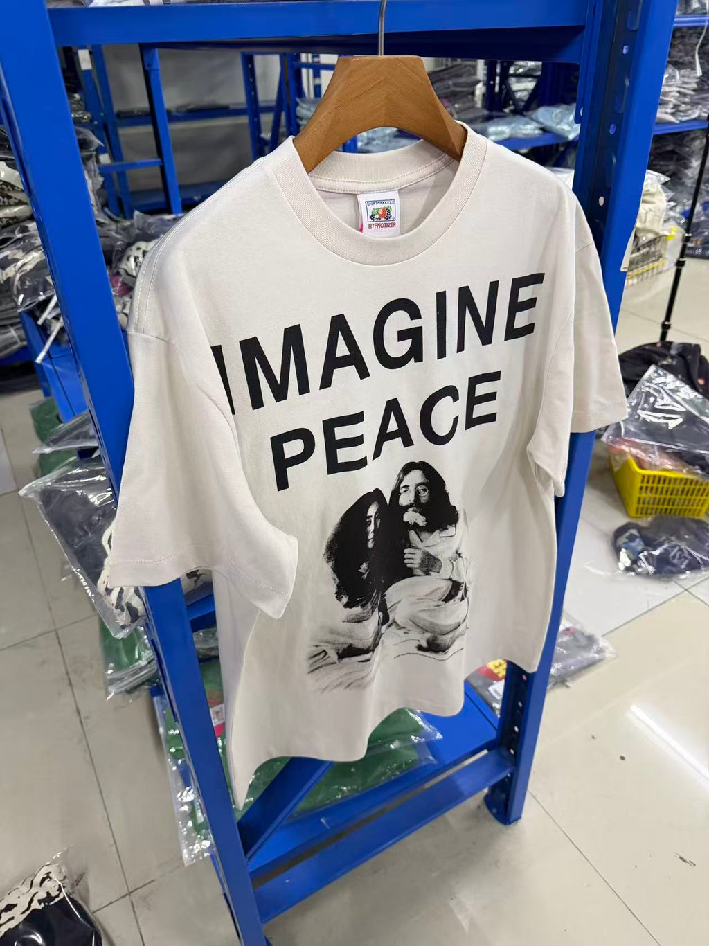SNT Mxxxxxx Imagine Peace White T-Shirt™