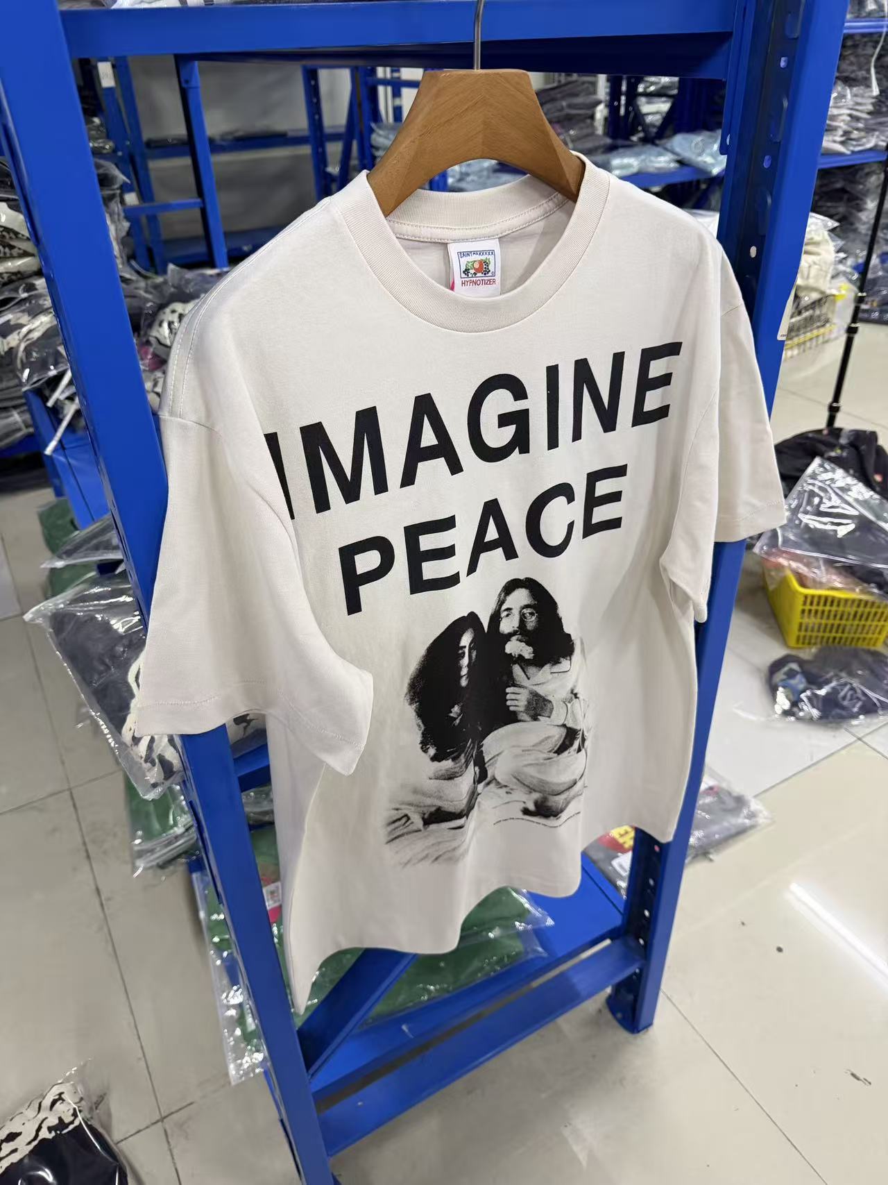 SNT Mxxxxxx Imagine Peace White T-Shirt™